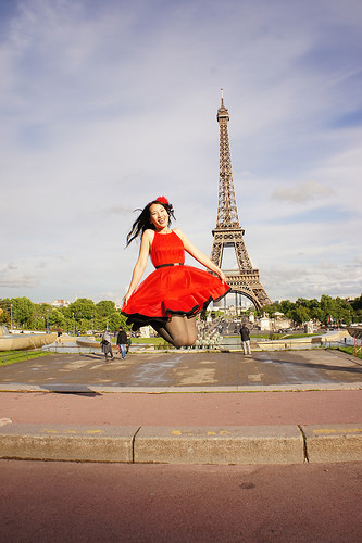 婚紗拍拍 - 巴黎鐵塔